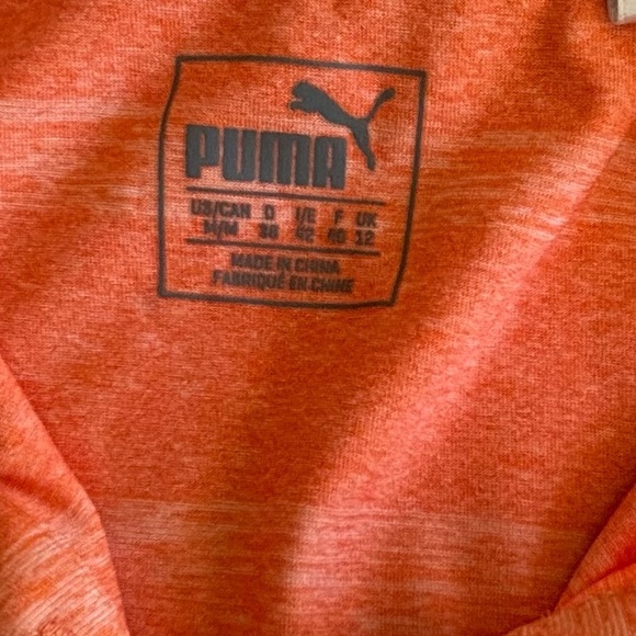 Puma Golf M Women’s Pounce Stripe Pickle ball running golf sleeveless polo shirt - Picture 4 of 10